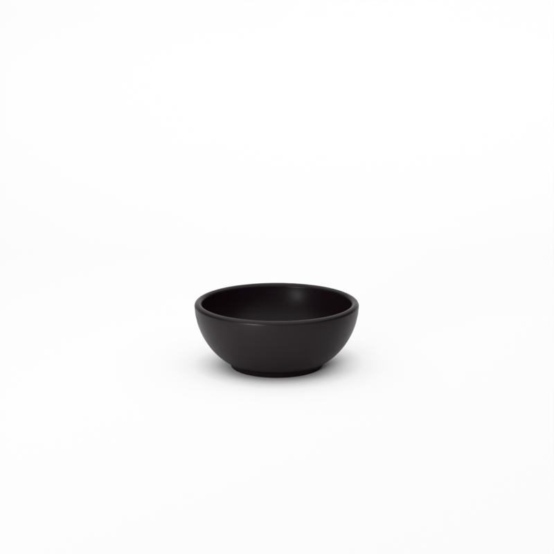 Dipping Bowls - Set of 4 #color_Black