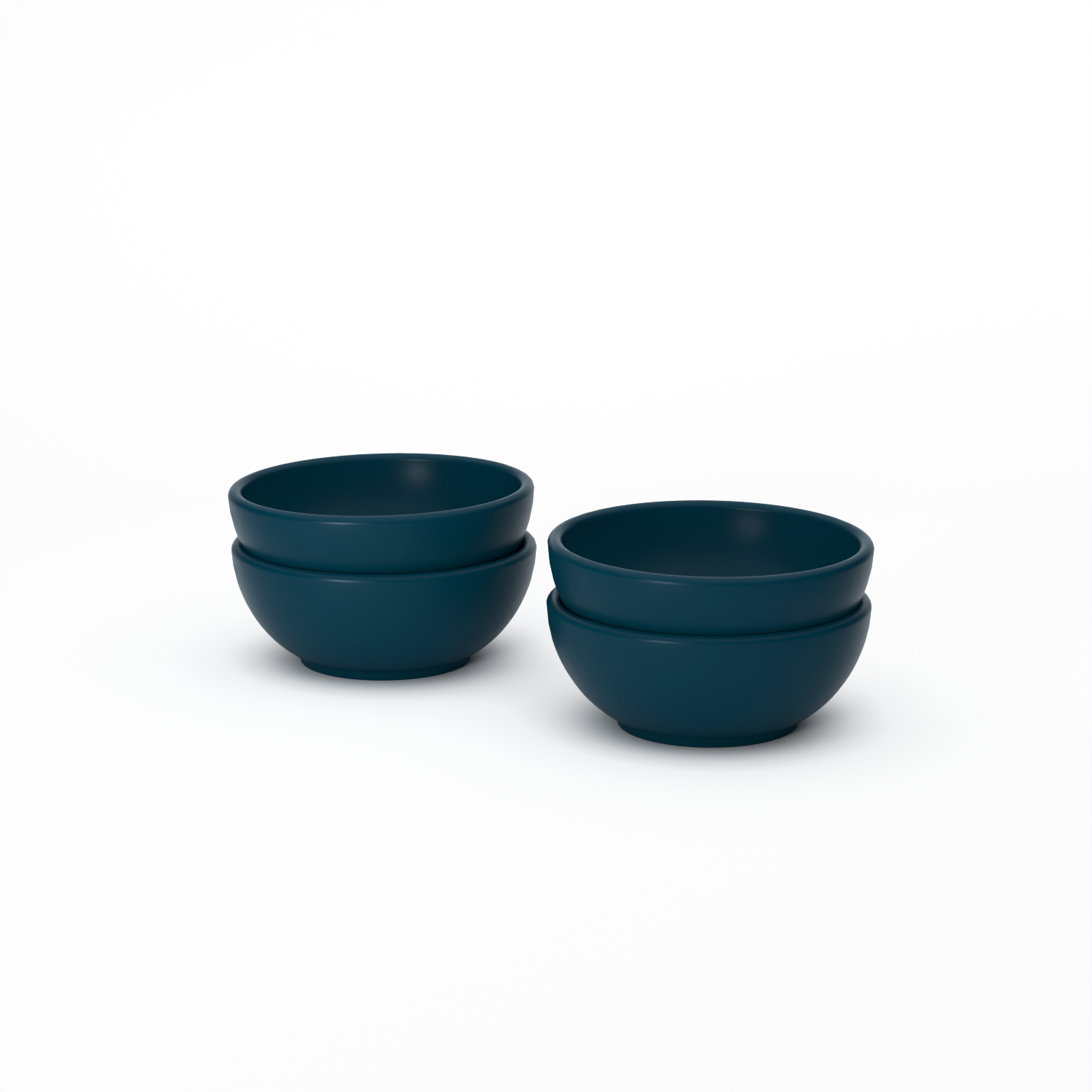 Dipping Bowls - Set of 4 #color_Blue Abyss