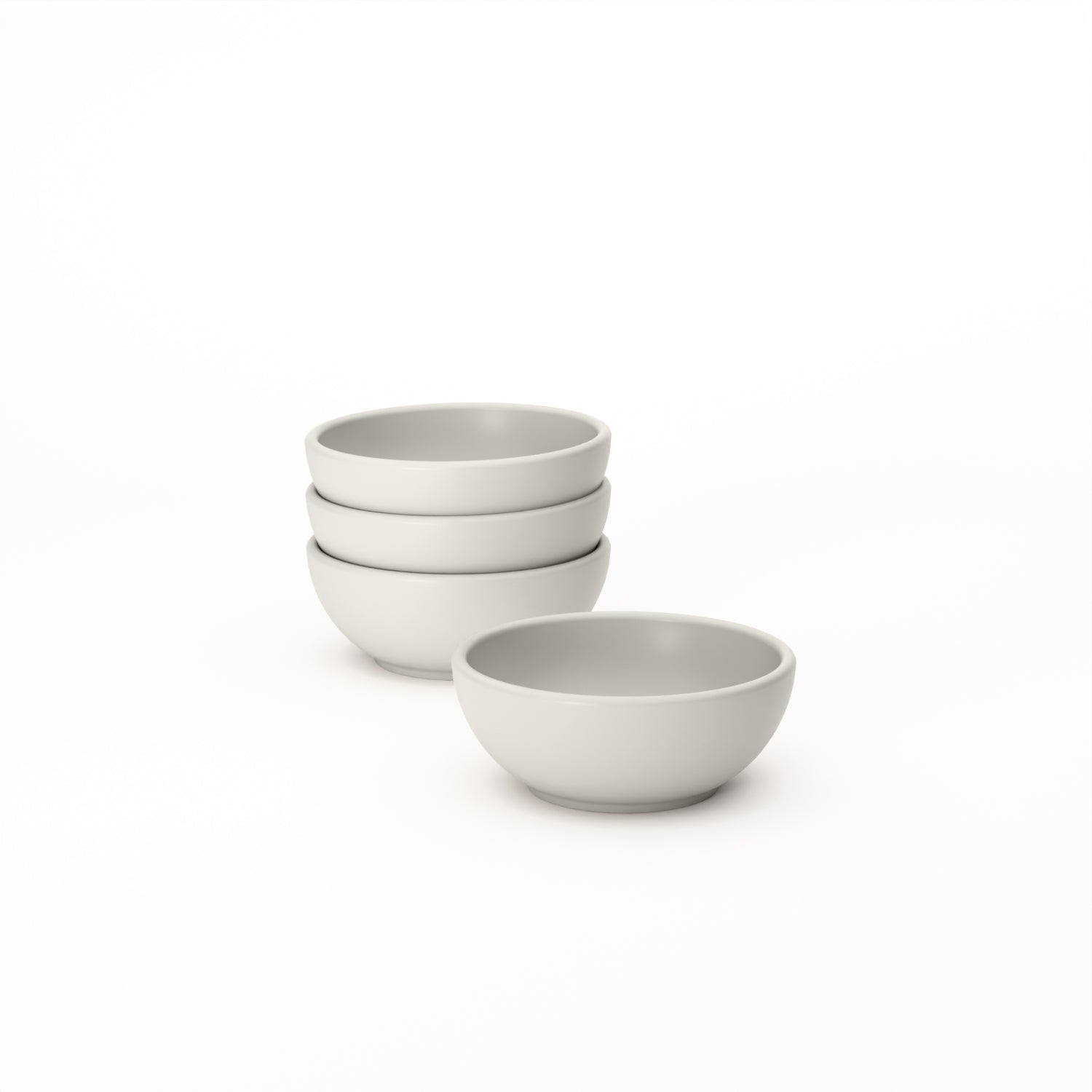 Dipping Bowls - Set of 4 #color_Stone