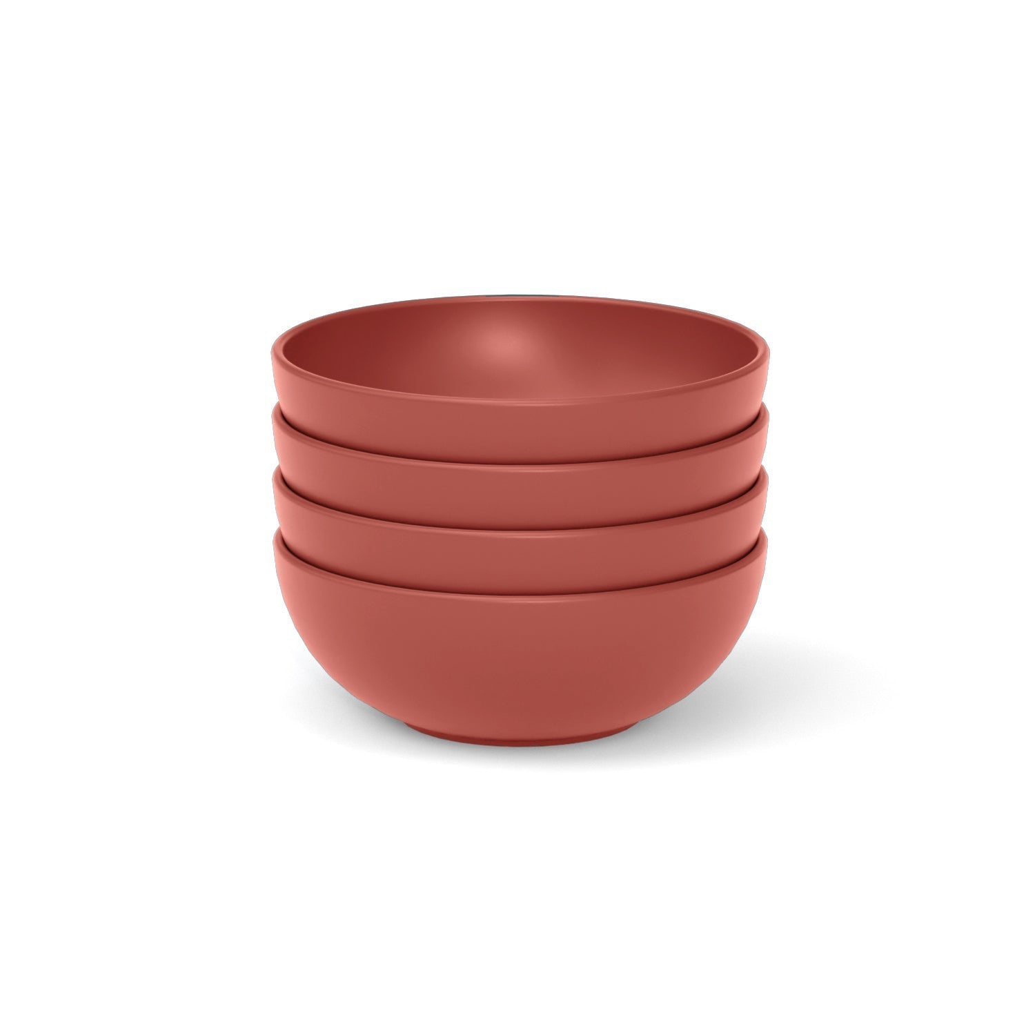 Round Cereal Bowl - Set of 4 #color_Terracotta