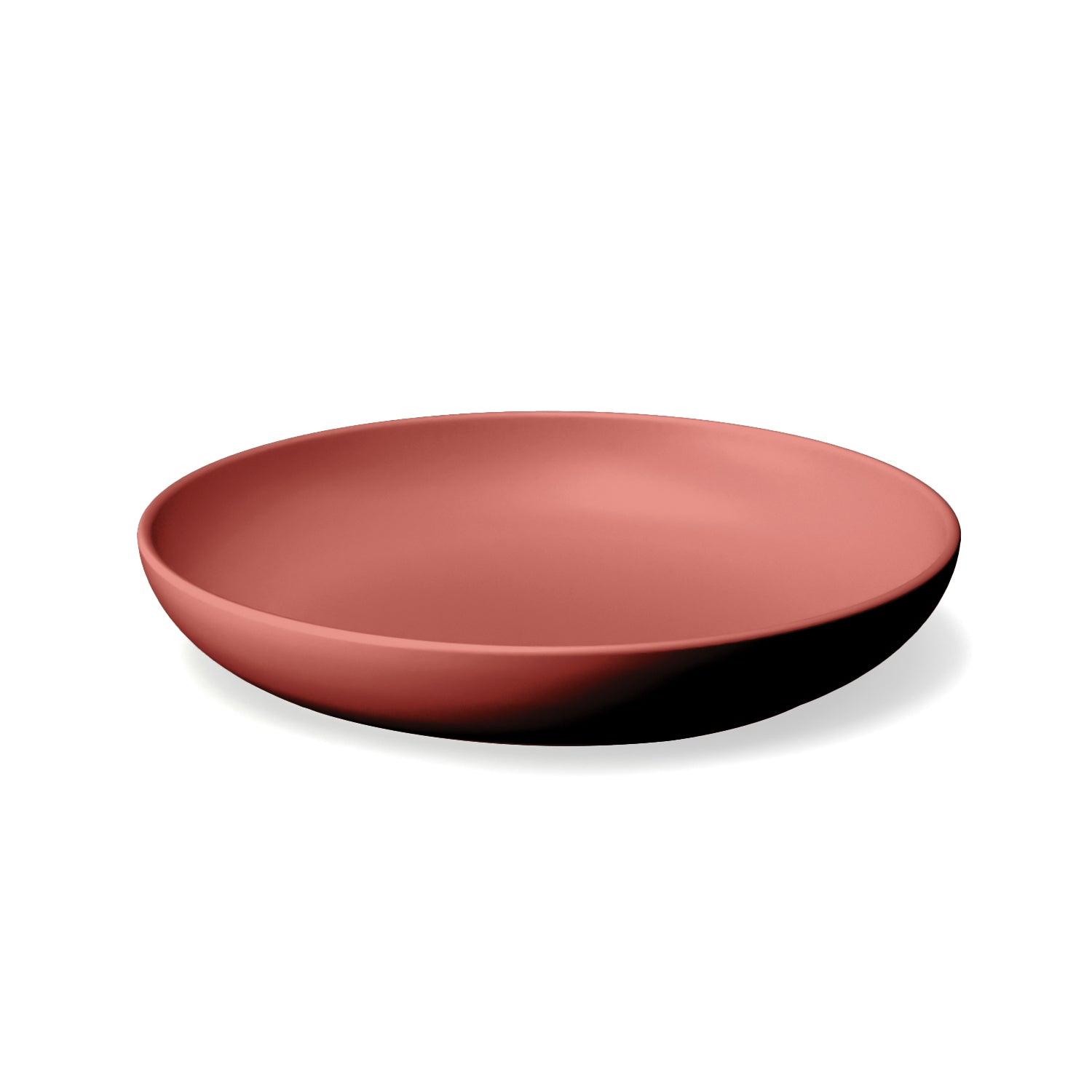 Round Deep Plate - Terracotta - Set of 4