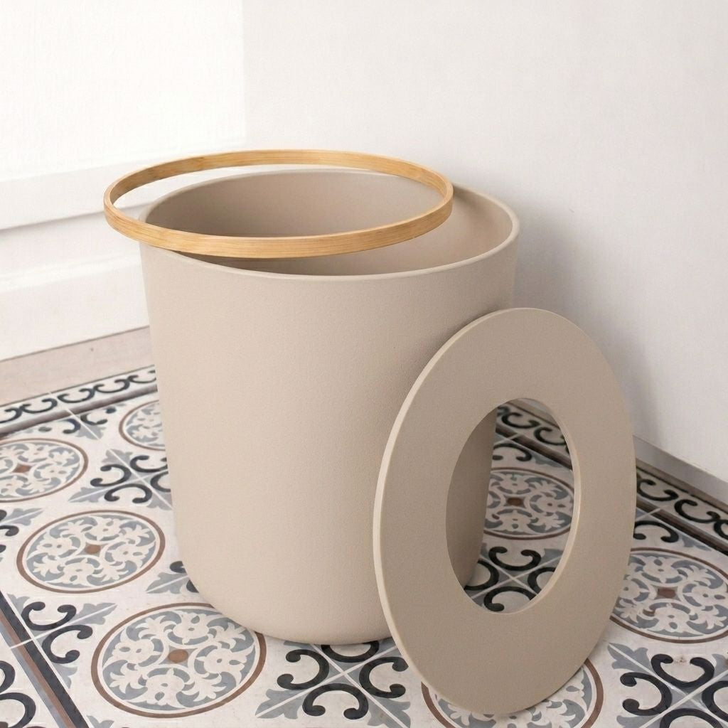 Bathroom Bin 6 L - Sand