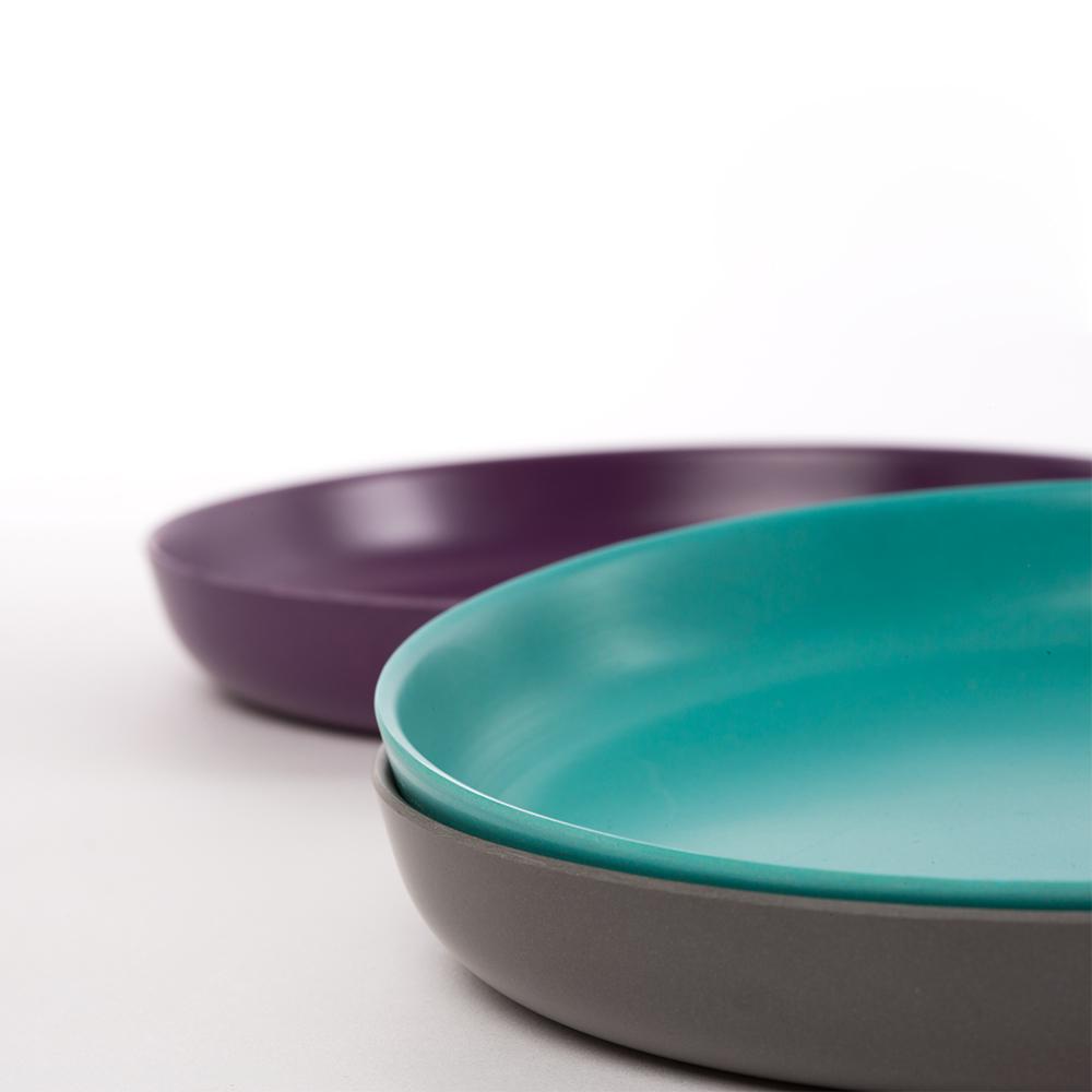 Kids Plate - Set of 4 #color_Prune