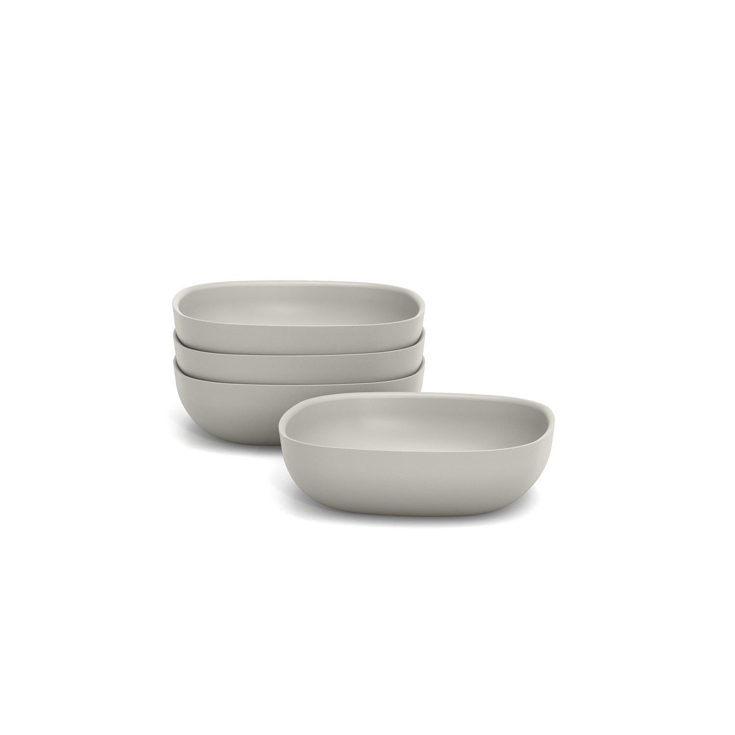 Solo Salad Bowl - Set of 4 #color_Stone