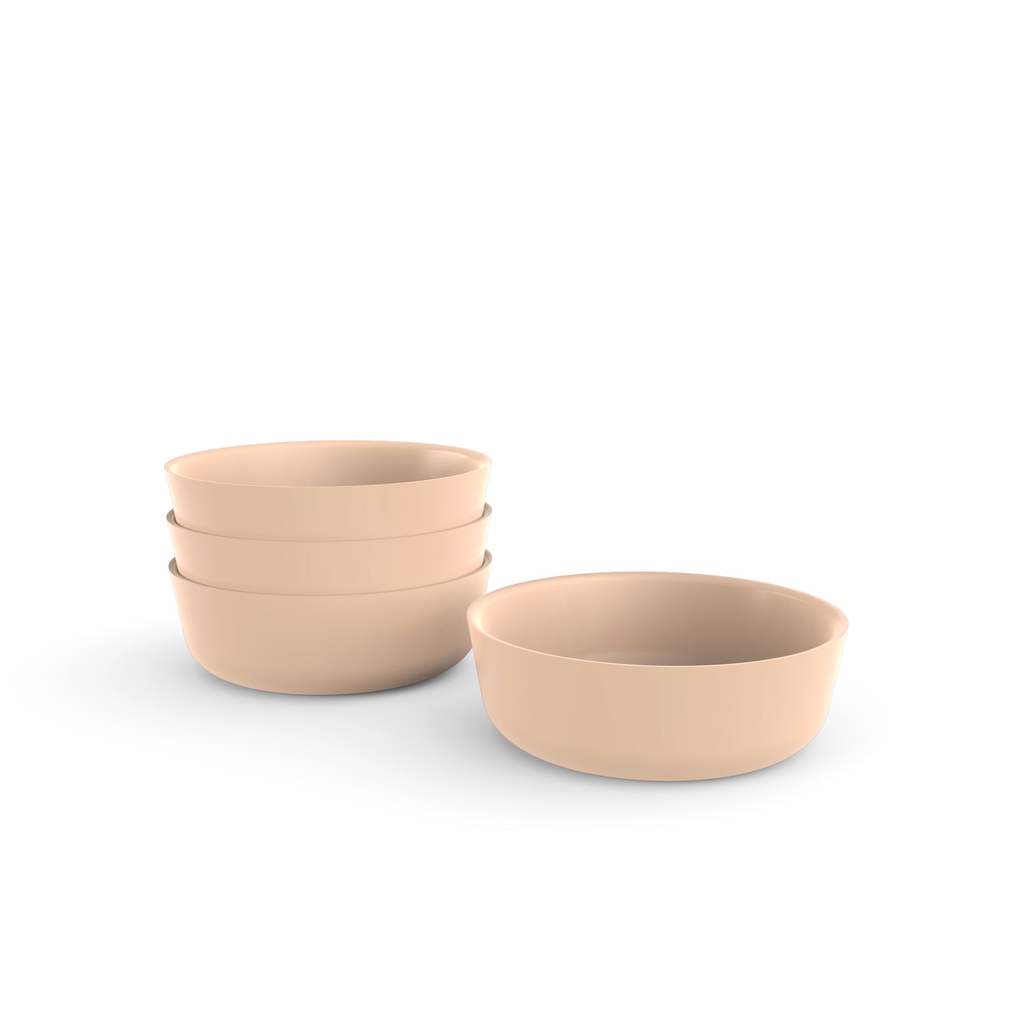 Kids Bowl - Set of 4 #color_Blush