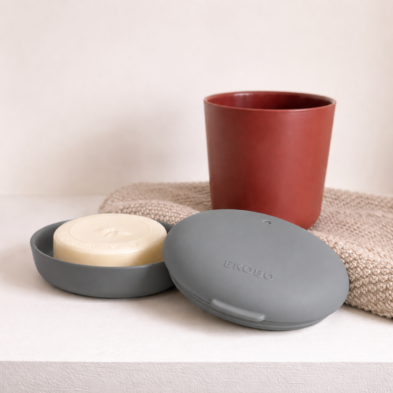 Oval Travel Soap Box #color_Smoke