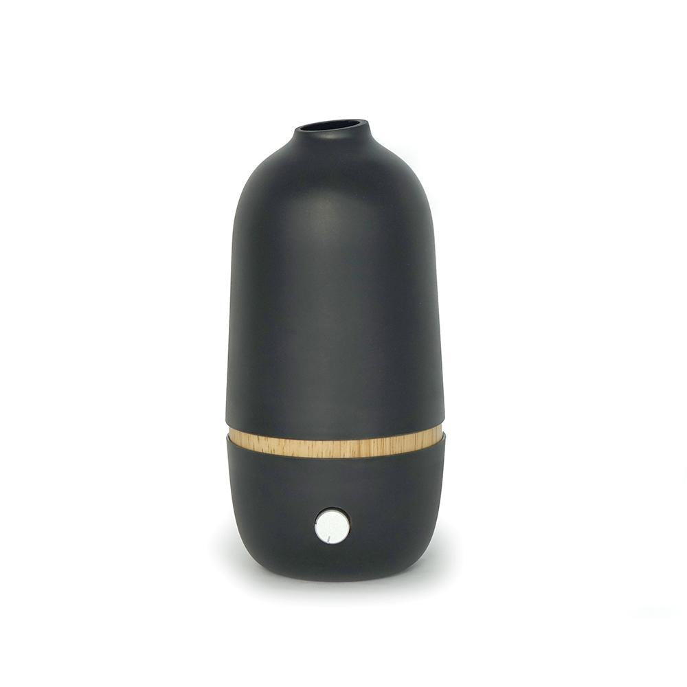 ONA Aromatherapy Nebulizing Essential Oil Diffuser #color_Black