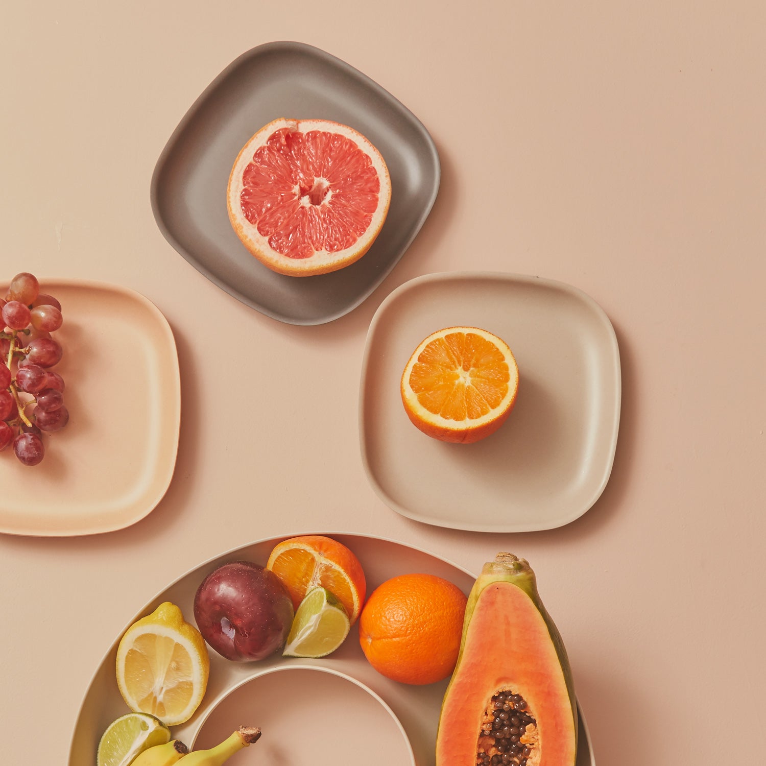 Side Plate - Set of 4 #color_Stone