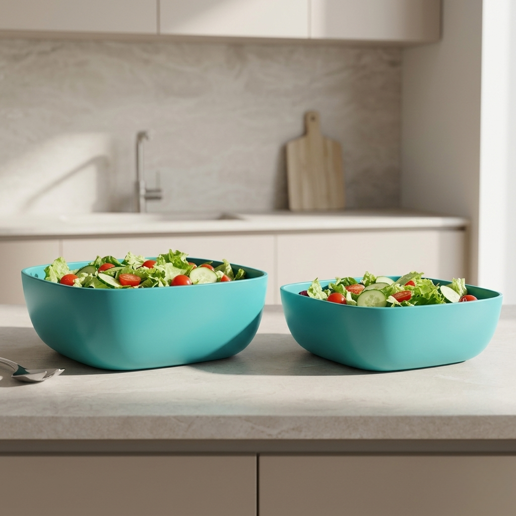 Large Salad Bowl - Lagoon