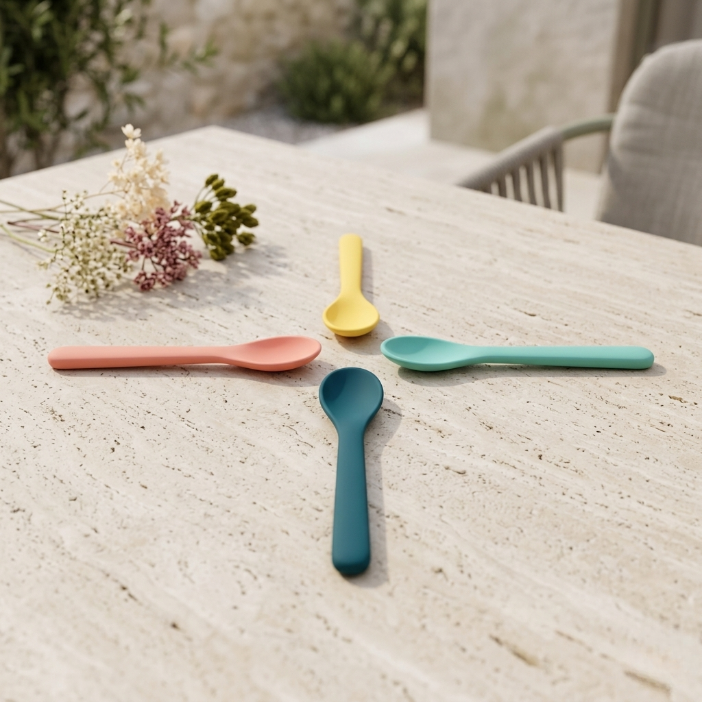 Reusable Spoon Set - Jewel