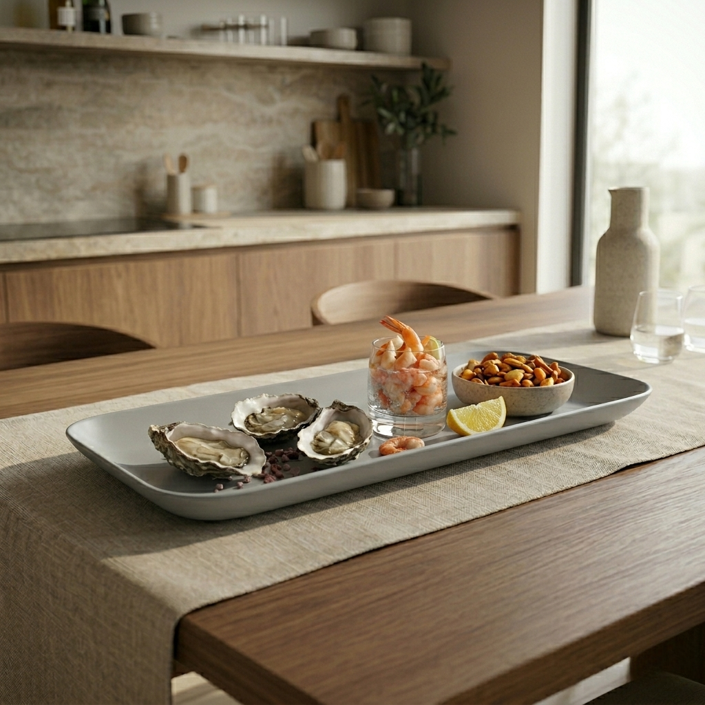 Long Serving Platter #color_Stone