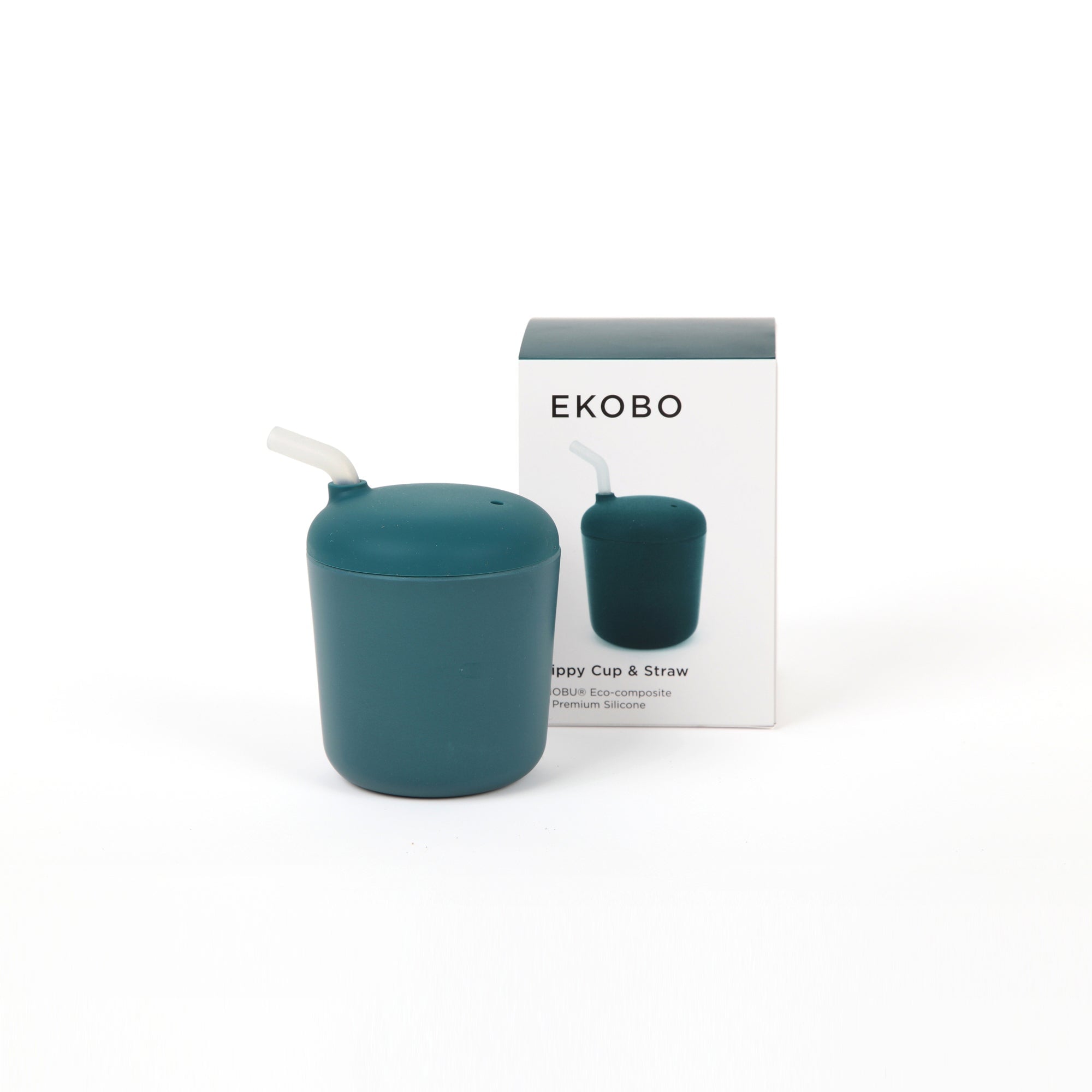 Sippy Cup with Straw #color_Blue Abyss