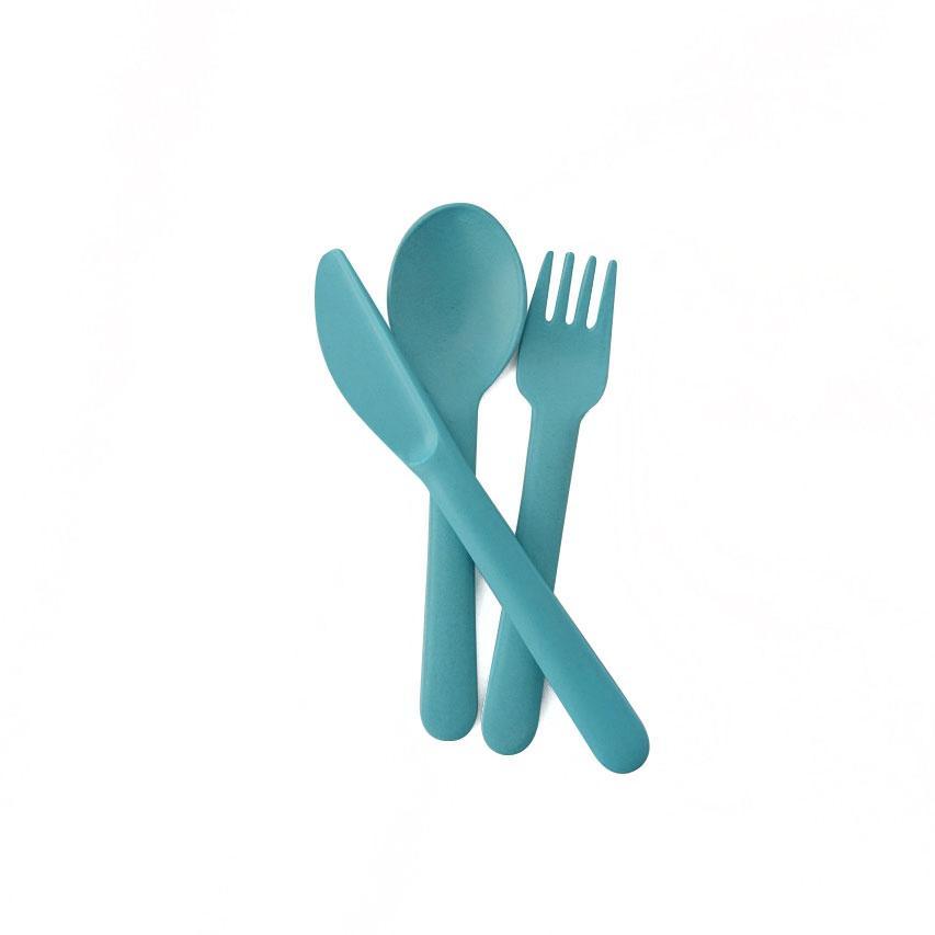 Reusable Cutlery Set #color_Lagoon