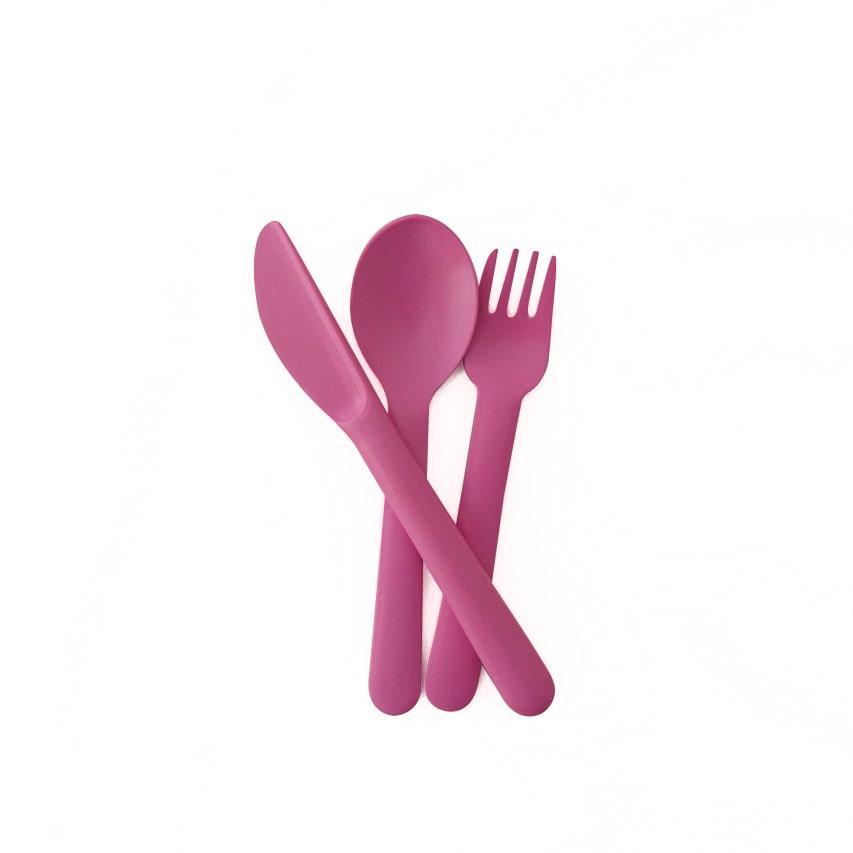 Reusable Cutlery Set #color_Rose