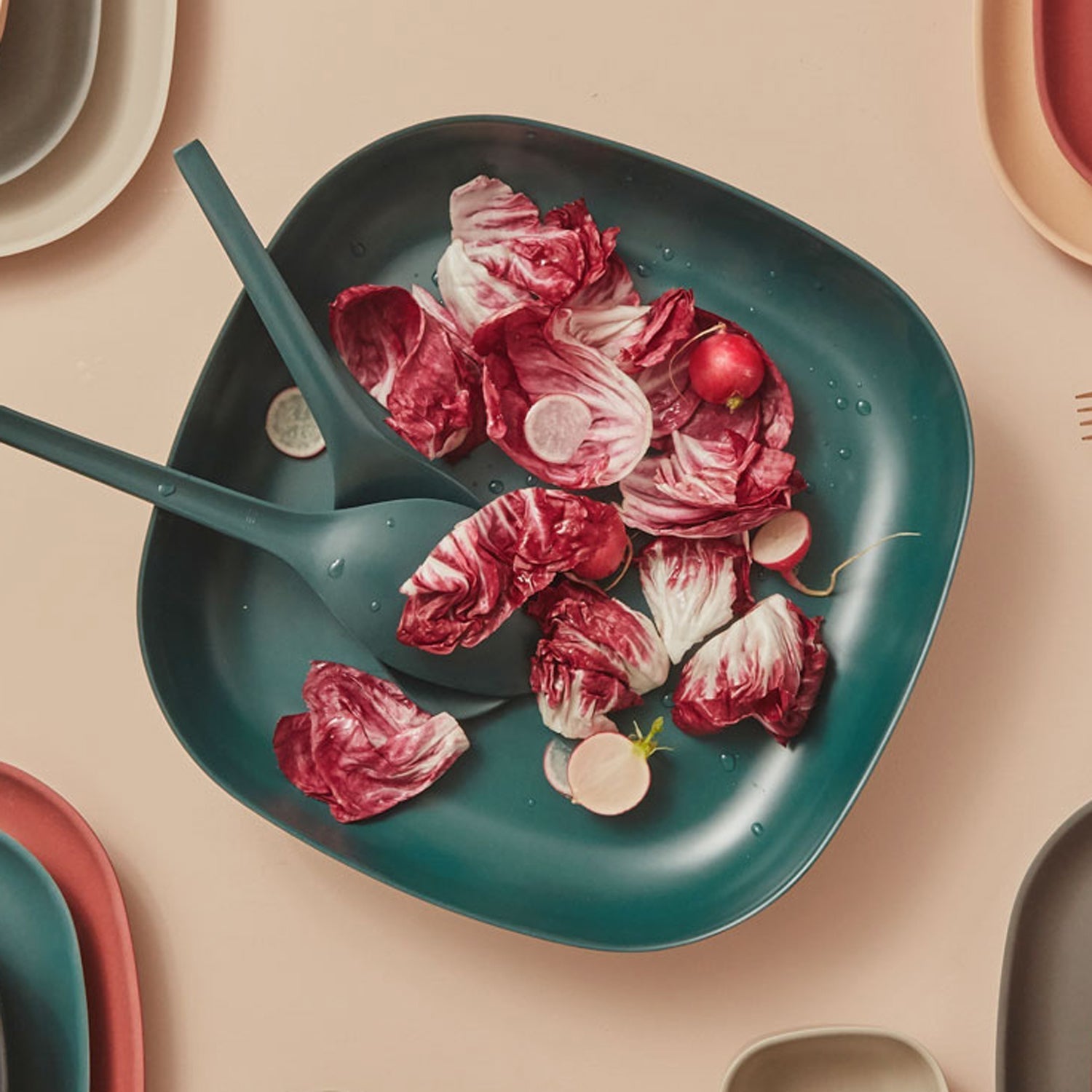 The Classic Serving Set #color_Blue-Abyss