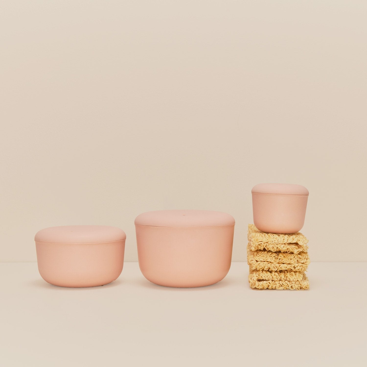 Lunch Set with heat-safe insert - 40 oz #color_Blush