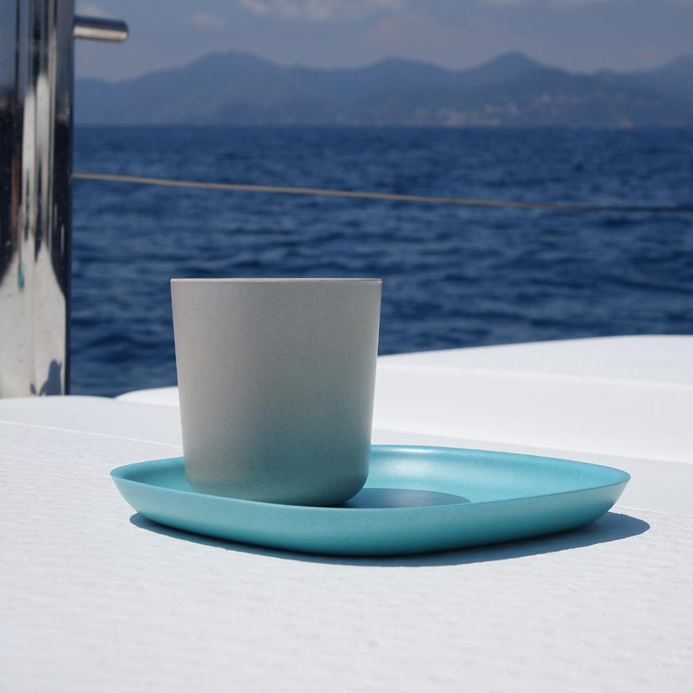 Medium Cup - Set of 4 #color_Stone