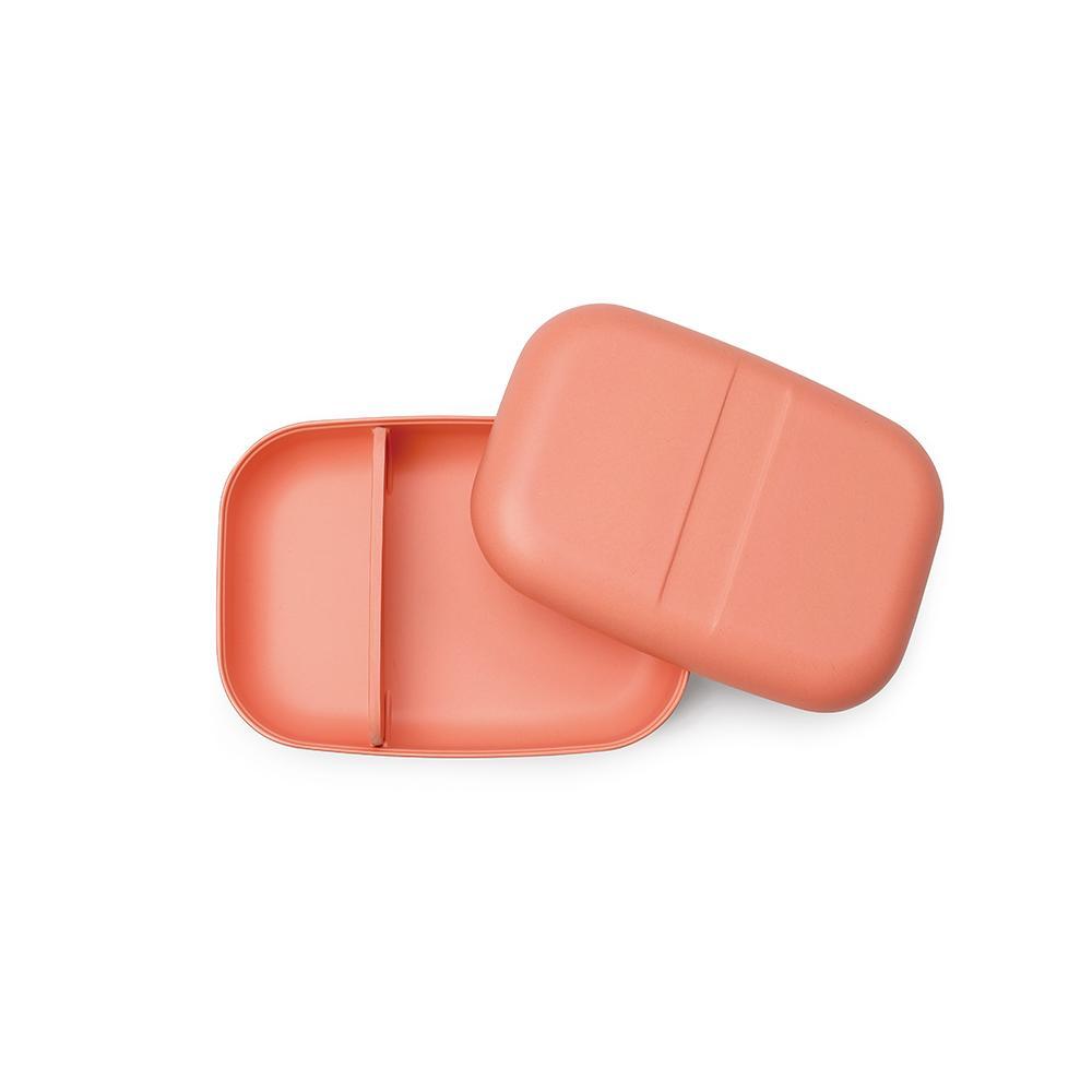 Rectangular Bento Lunch Box #color_Coral