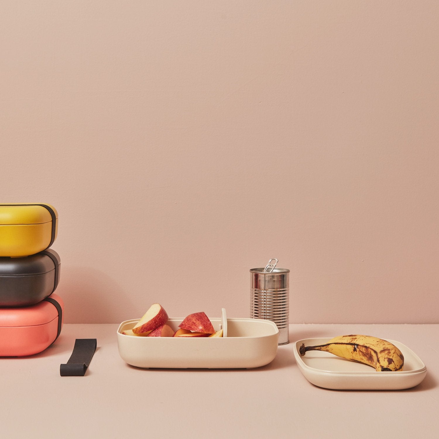 Rectangular Bento Lunch Box #color_Off White