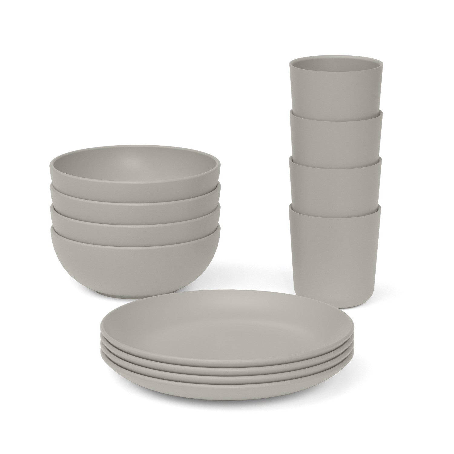 Everyday Basics Round Set #color_Stone