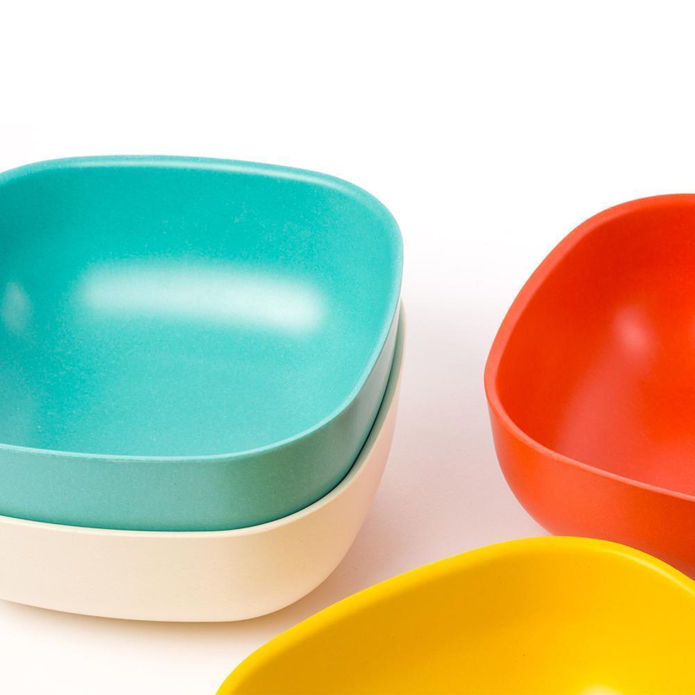 Cereal Bowl - Set of 4 #color_Lagoon