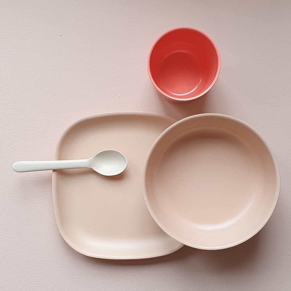 Kids Bowl - Set of 4 #color_Blush