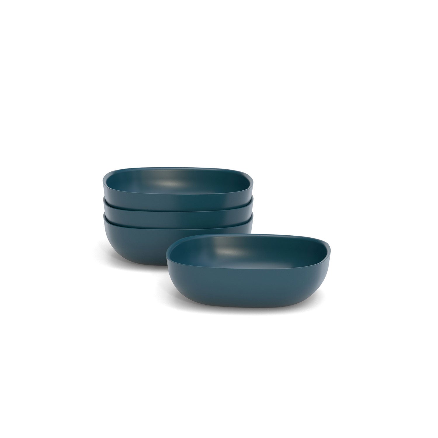 Solo Salad Bowl - Set of 4 #color_Blue Abyss