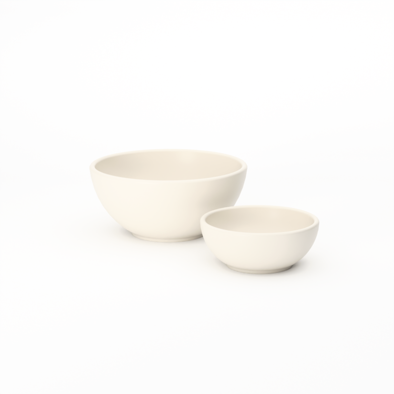 Dipping Bowls - Set of 4 #color_Off White