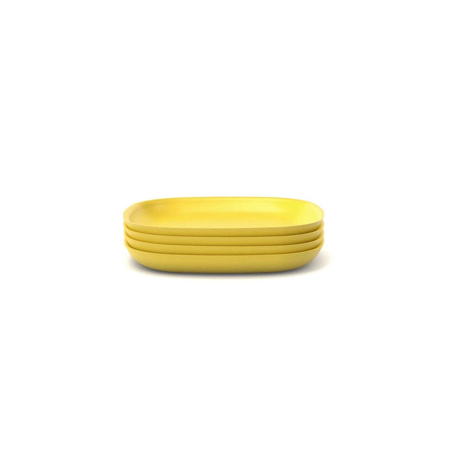 Side Plate - Set of 4 #color_Lemon