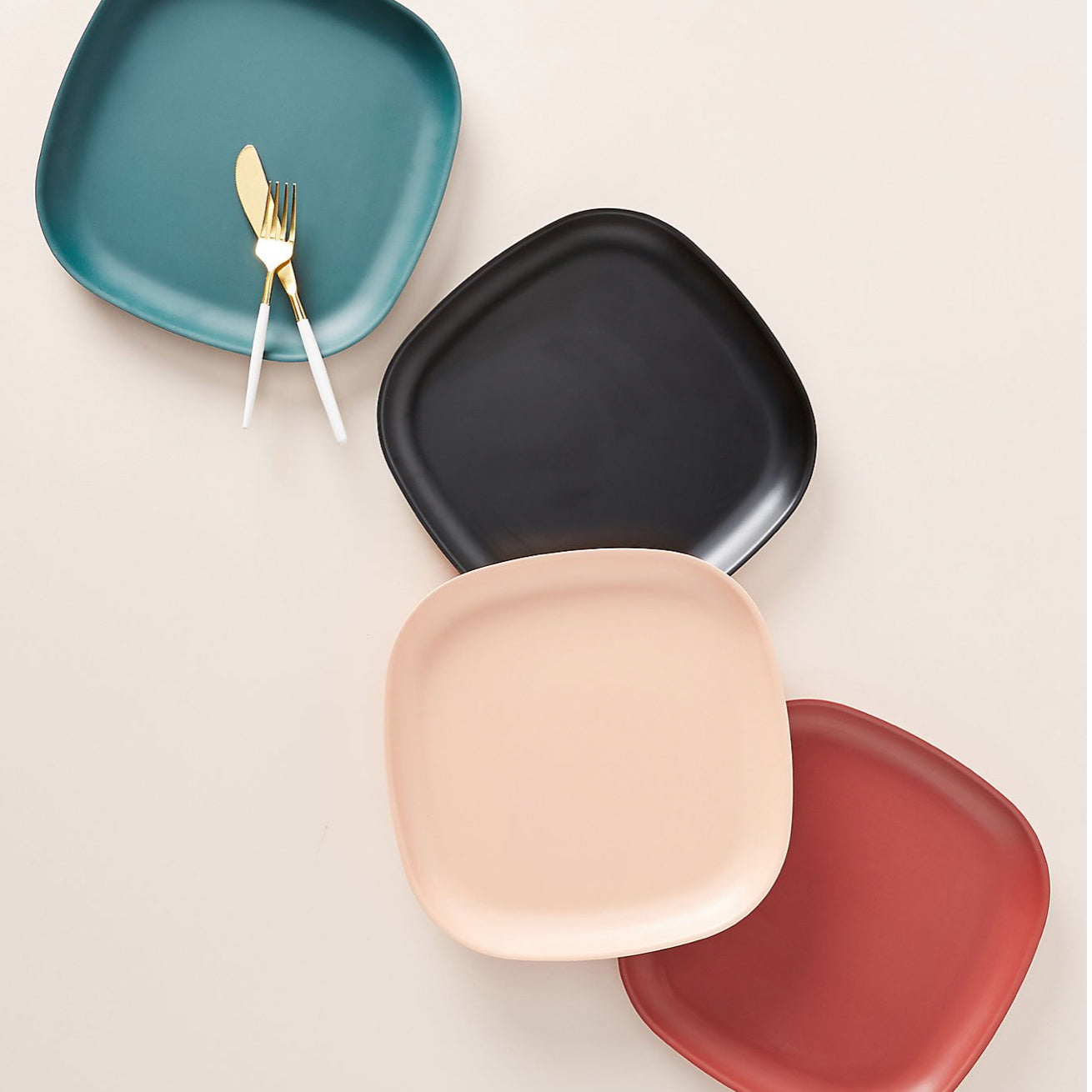 Side Plate - Set of 4 #color_Blush