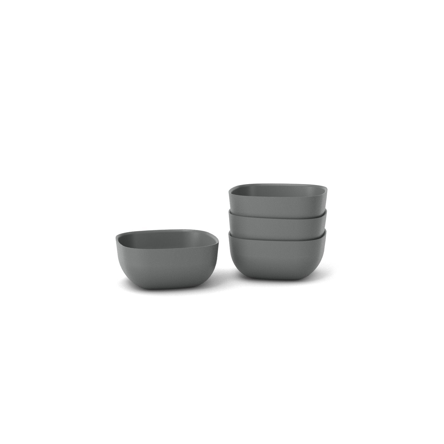 Small Bowl - Set of 4 #color_Smoke