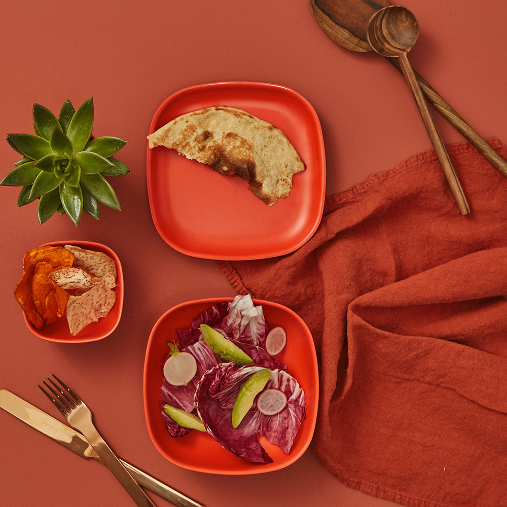 Solo Salad Bowl - Set of 4 #color_Persimmon