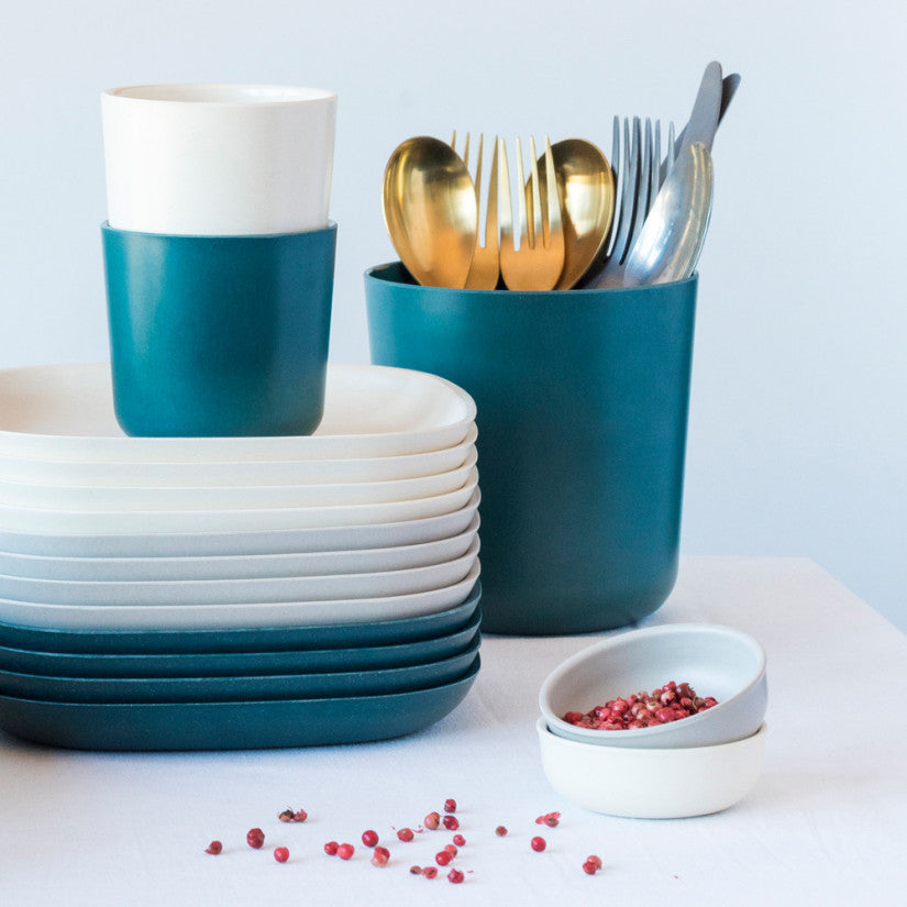 Side Plate - Set of 4 #color_Blue Abyss