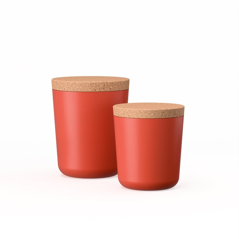 Duo Storage Jar XL & XXL #color_Persimmon