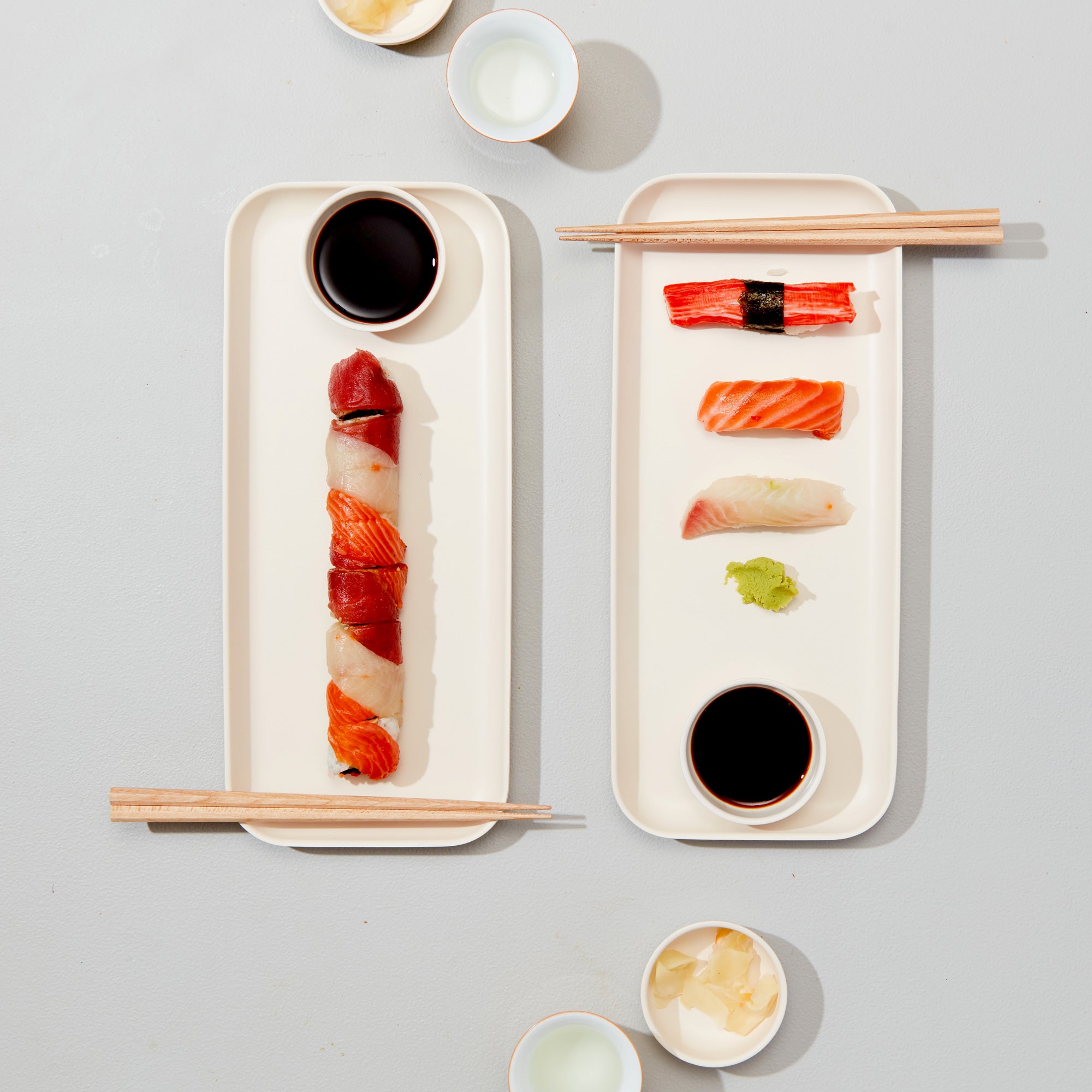 Sushi Set for 2 #color_Off-White