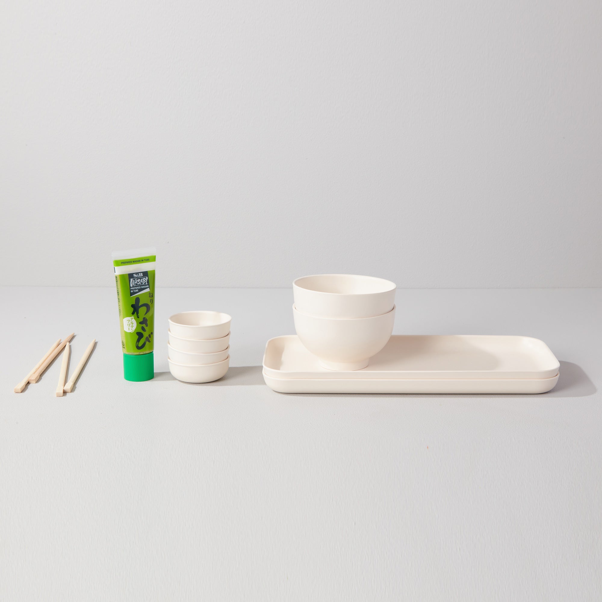 Sushi Set for 2 #color_Off-White
