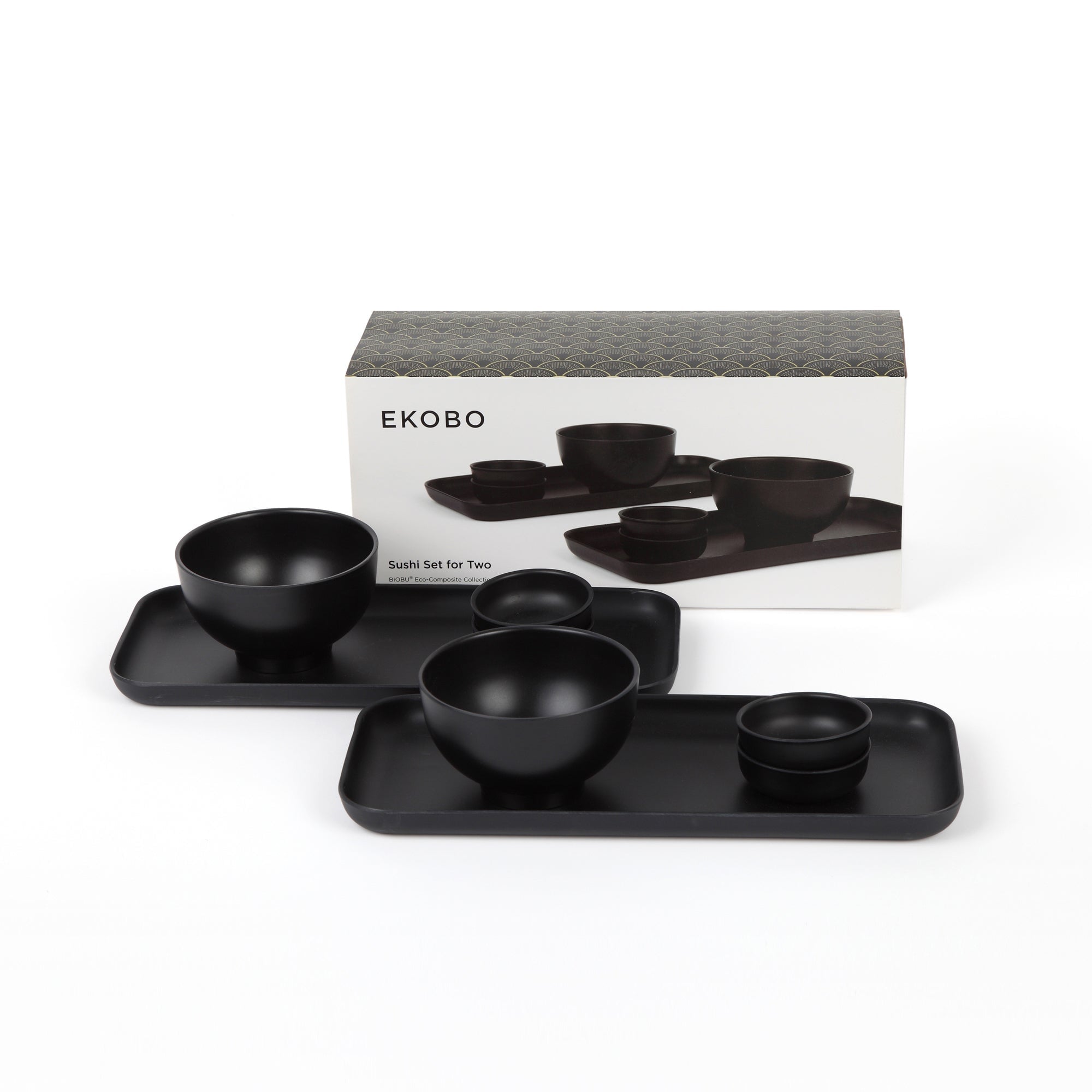 Sushi Set for 2 #color_Black