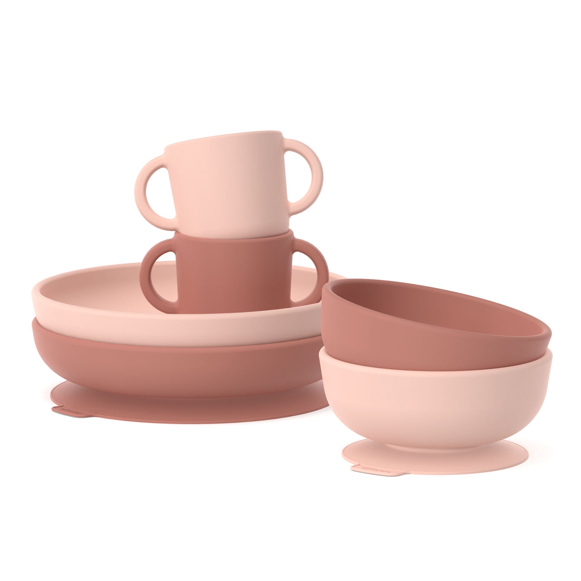 Baby Feeding Bundle #color_Blush-Terracotta