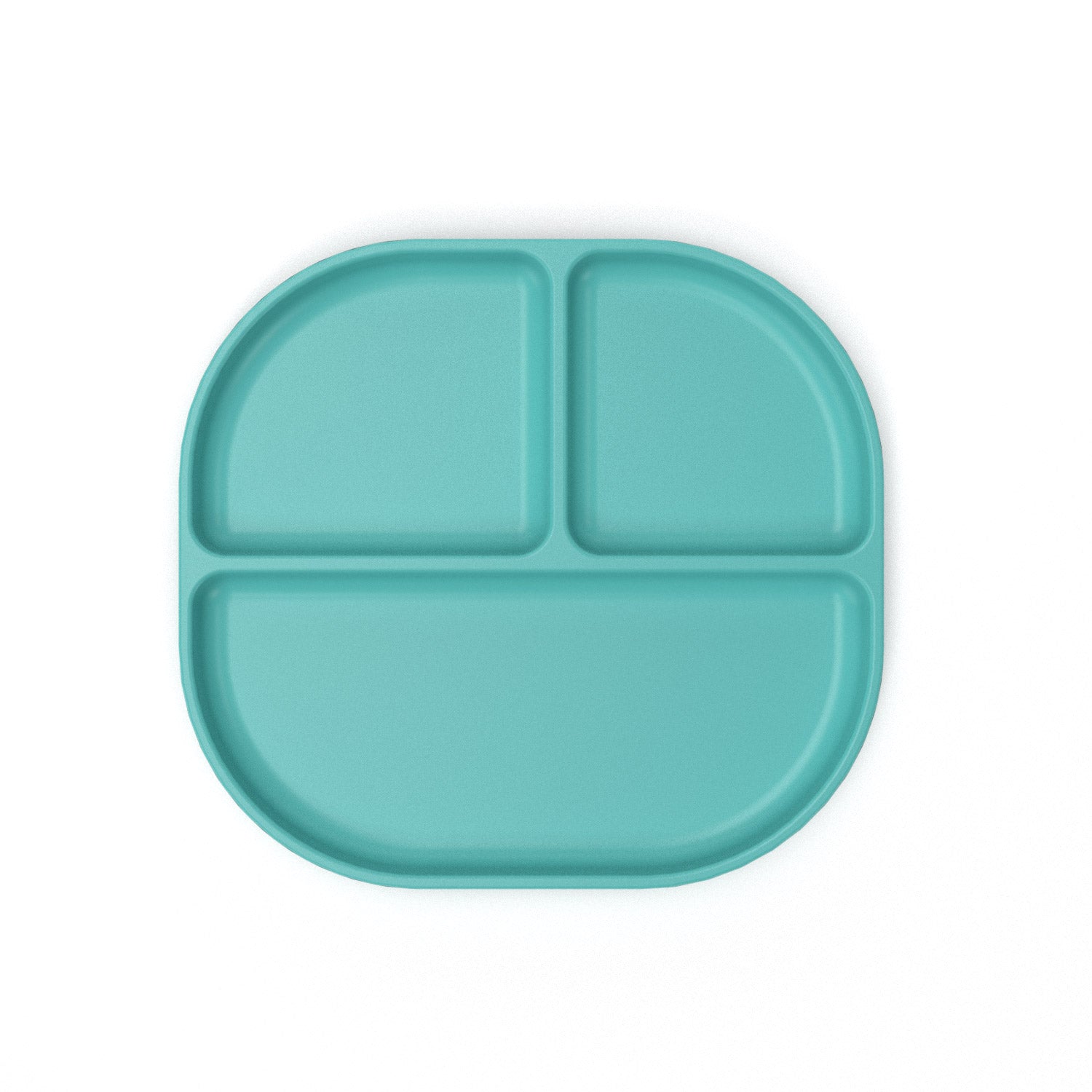 Divided Plate with rim - Lagoon