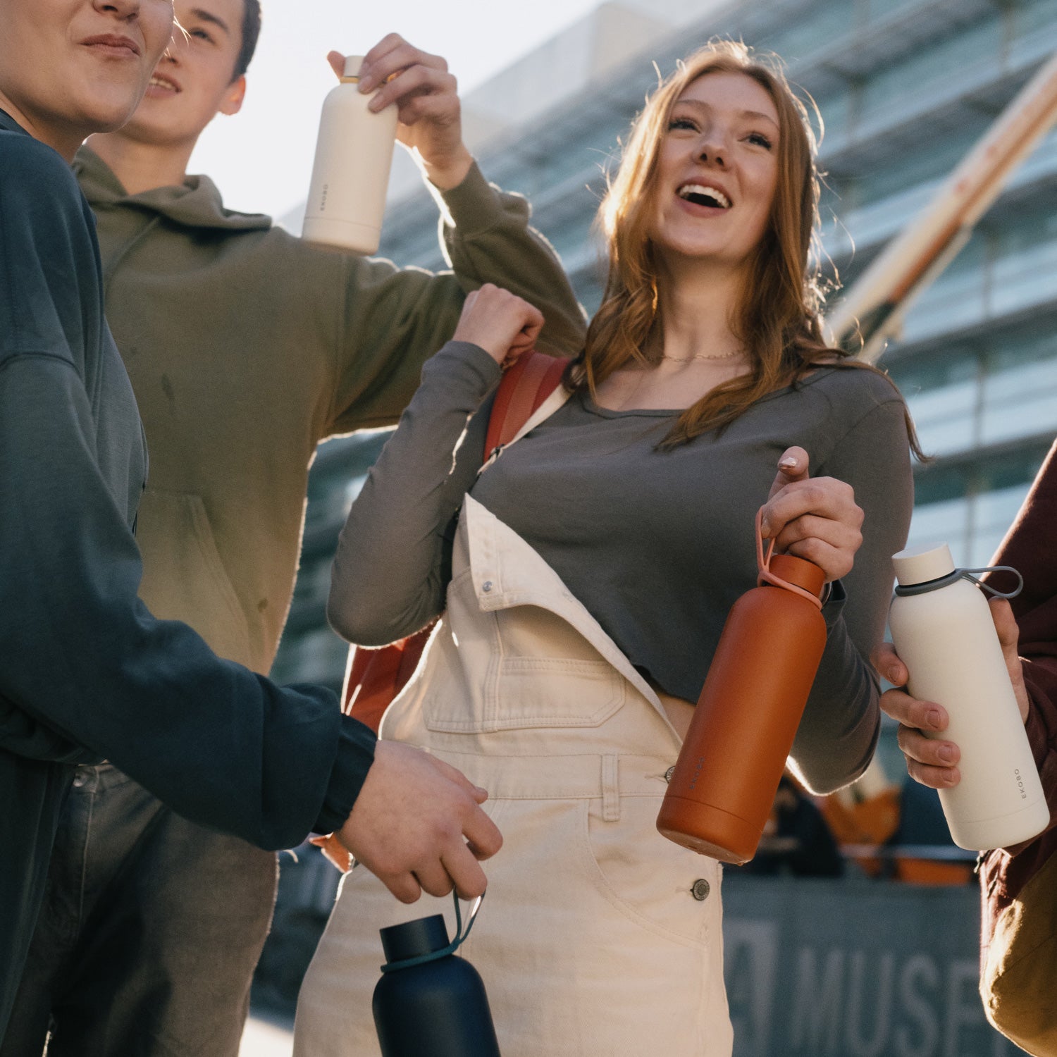 Insulated Reusable Bottle 500ml - Brick EKOBO