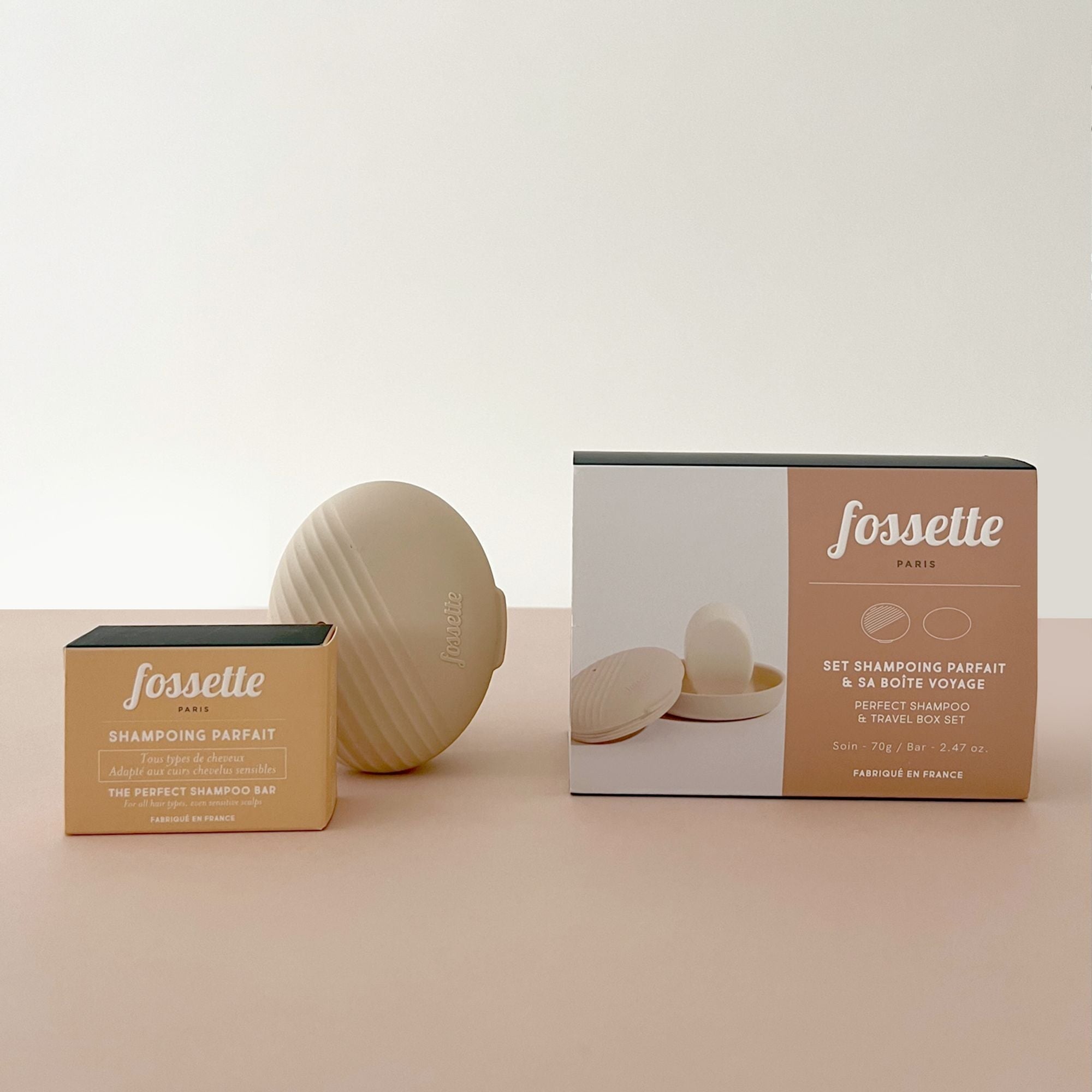 Shampoo & Travel Box Set | Fossette Care