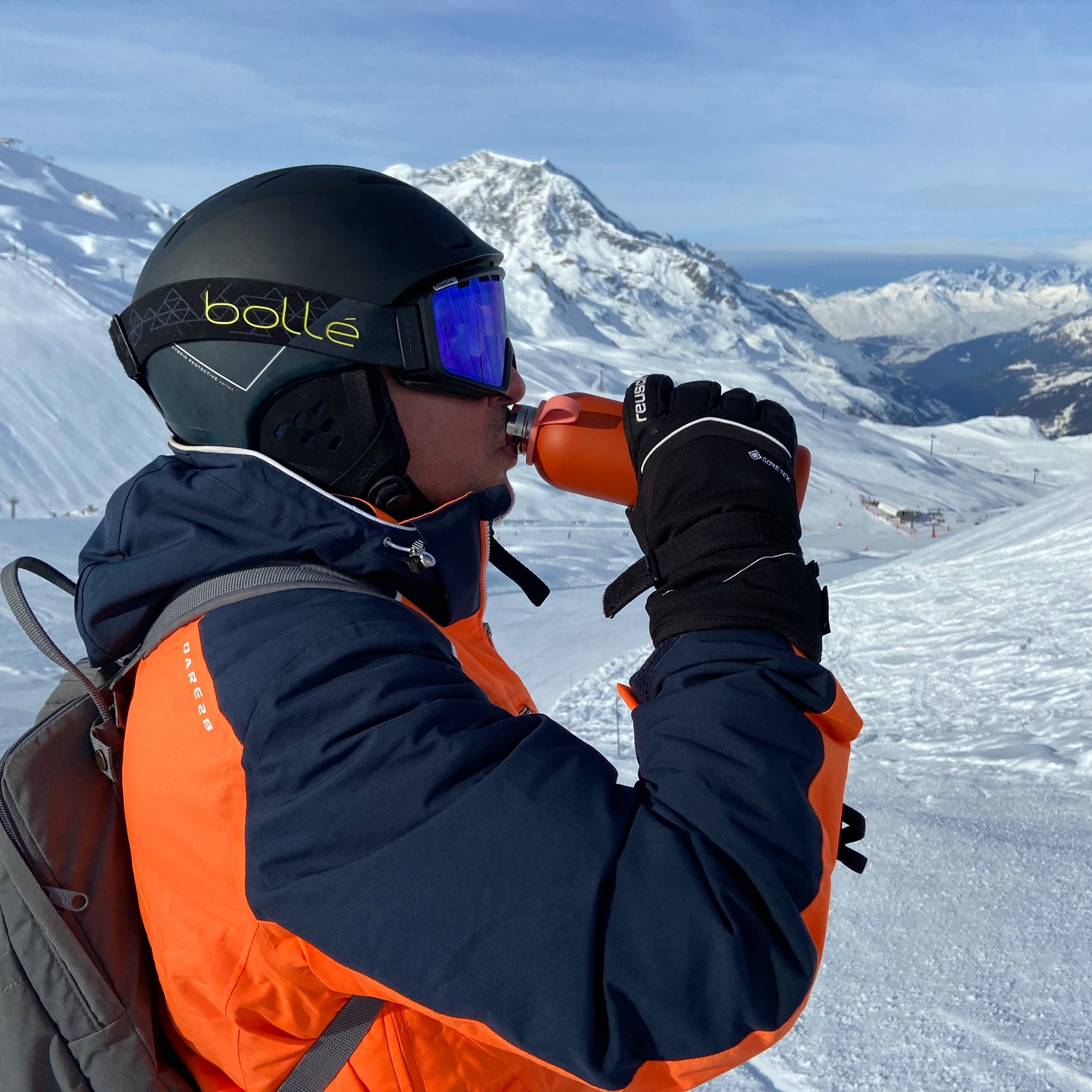 Insulated Reusable Bottle 500ml - Brick EKOBO