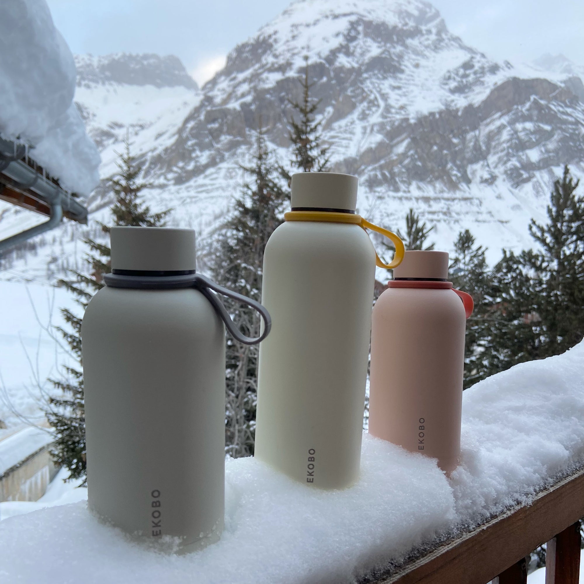 Insulated Reusable Bottle 350ml - Cloud EKOBO