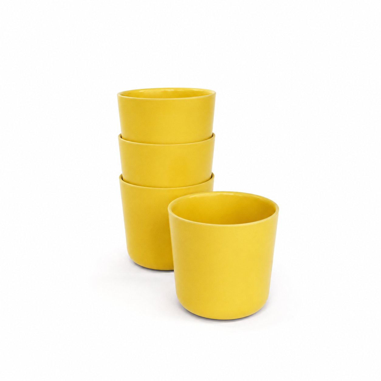 Small Cup - Set of 4 #color_Lemon