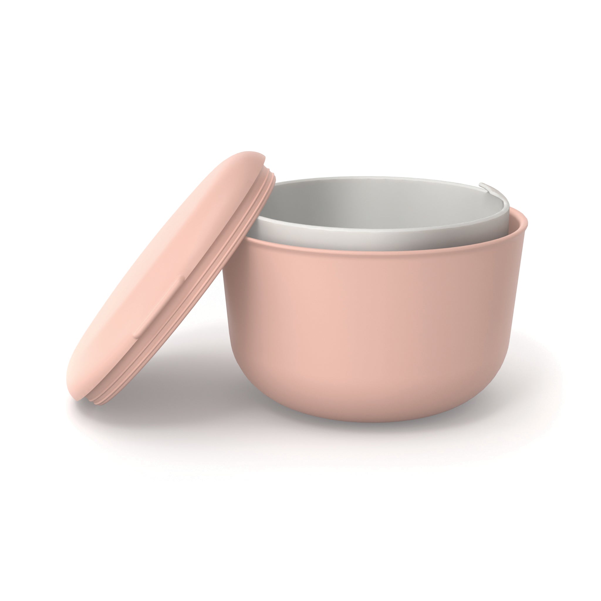 Lunch Set with heat-safe inserts - 40 oz #color_Blush