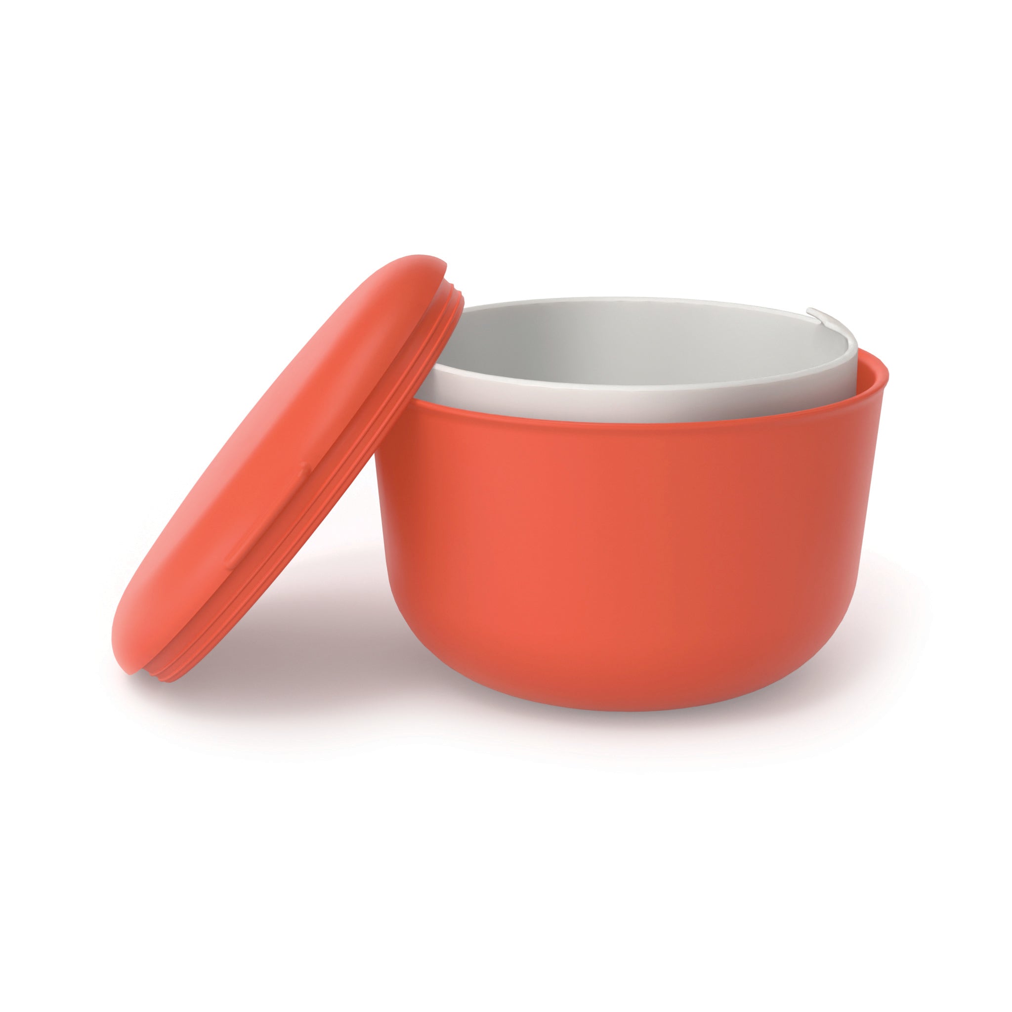 Lunch Set with heat-safe insert - 40 oz #color_Persimmon