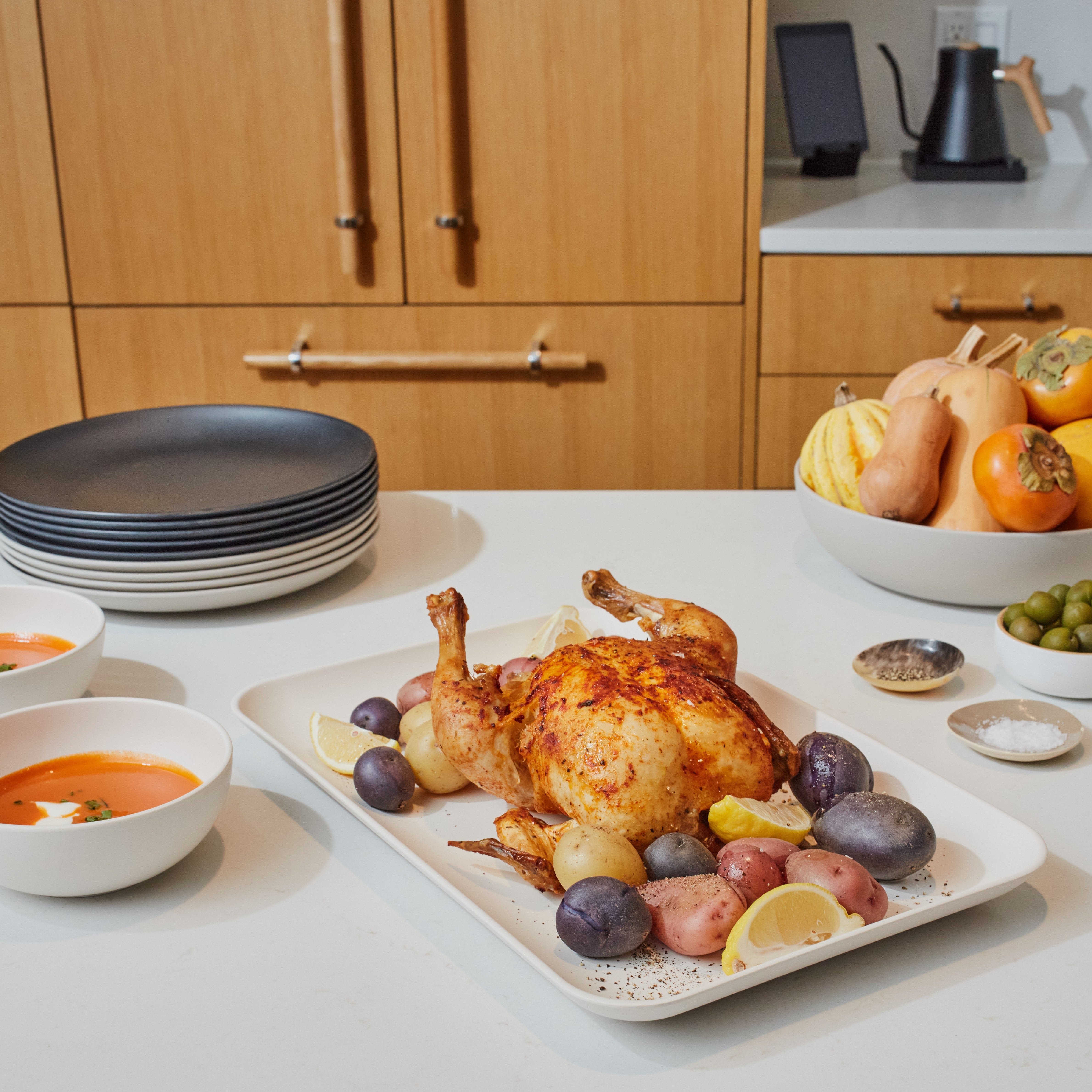 Large Platter - Off White