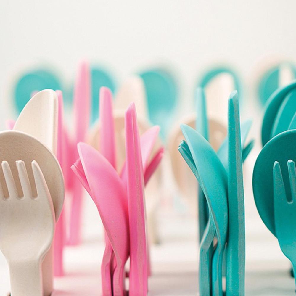 Reusable Cutlery Set #color_Blush