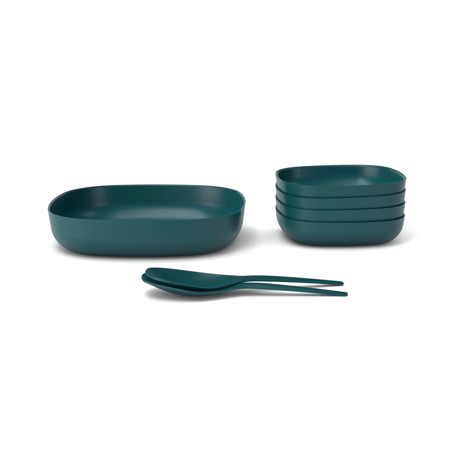 The Classic Serving Set #color_Blue-Abyss