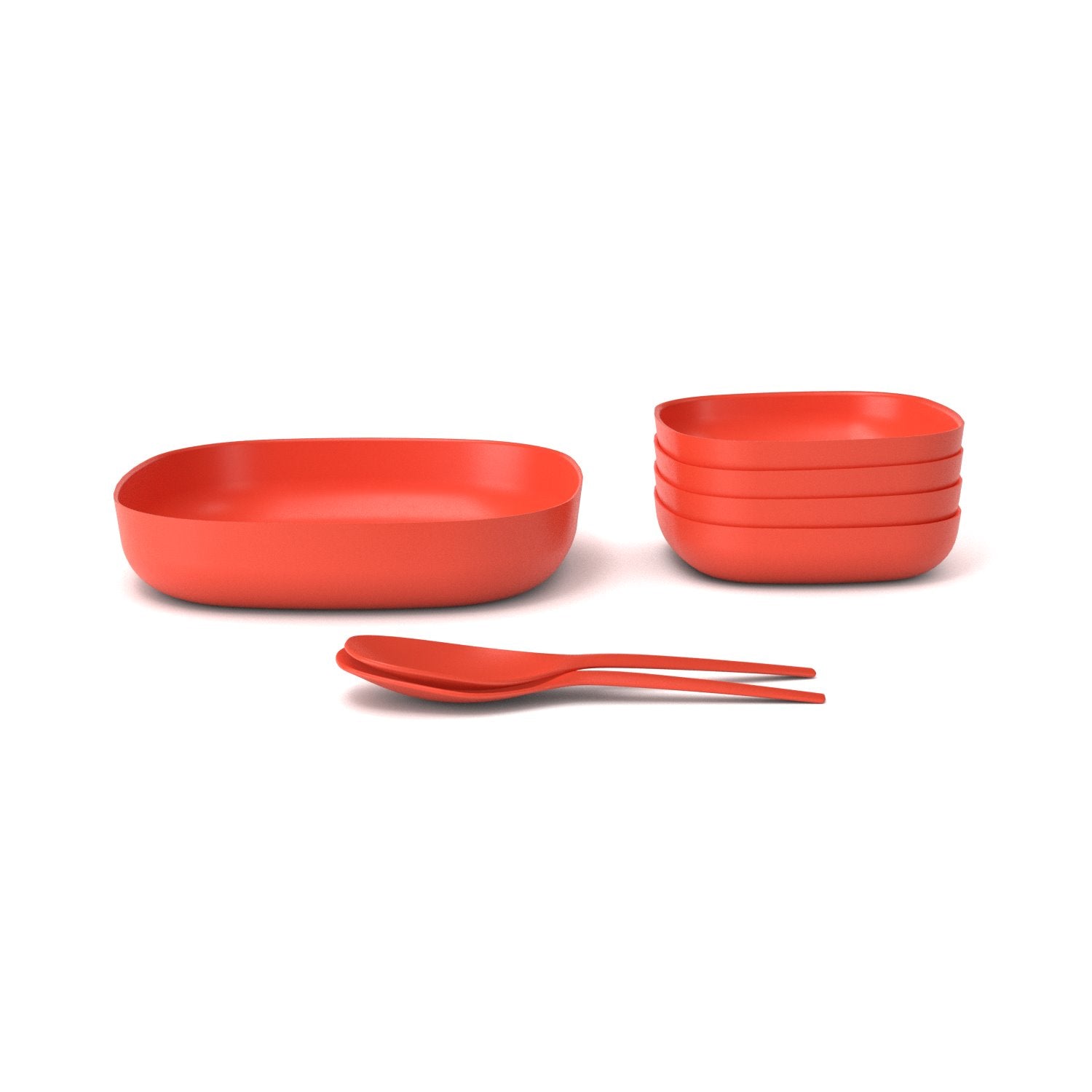 The Classic Serving Set #color_Persimmon